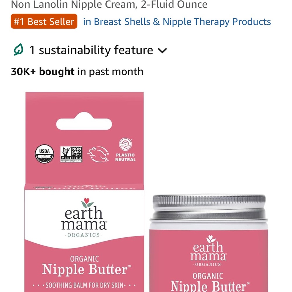 Pink Nipple Butter - 2 oz